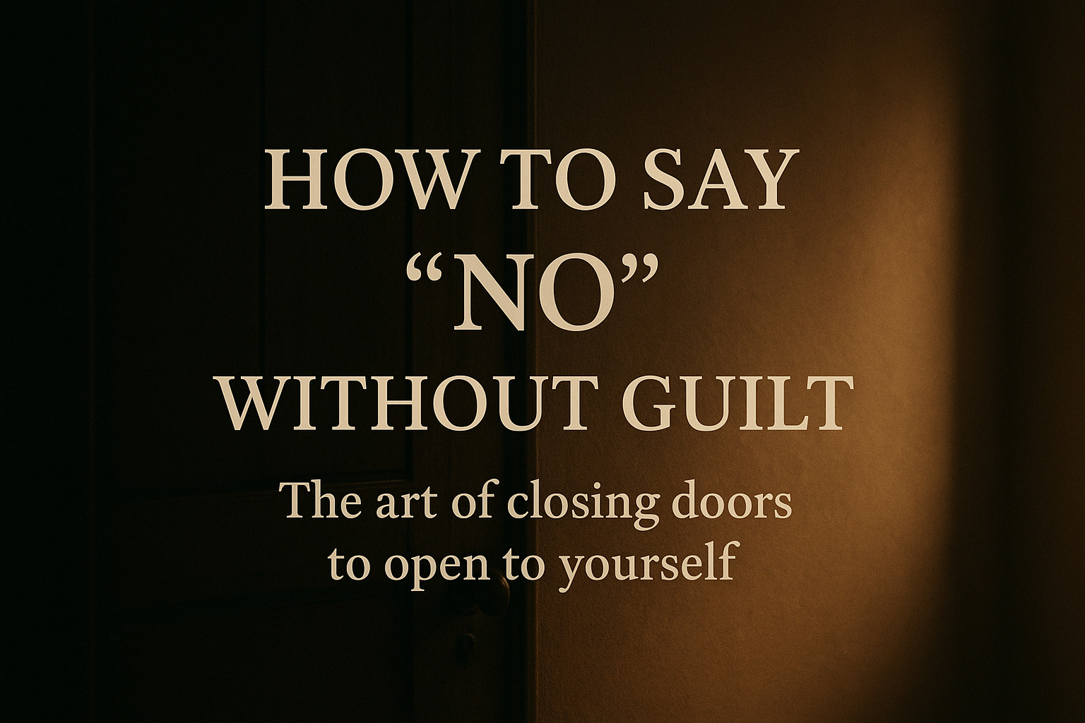 Portada del ebook Cómo decir NO sin culpa